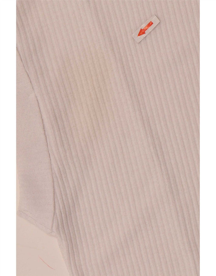 Zara Womens Oversized Vest Top UK 10 Small White