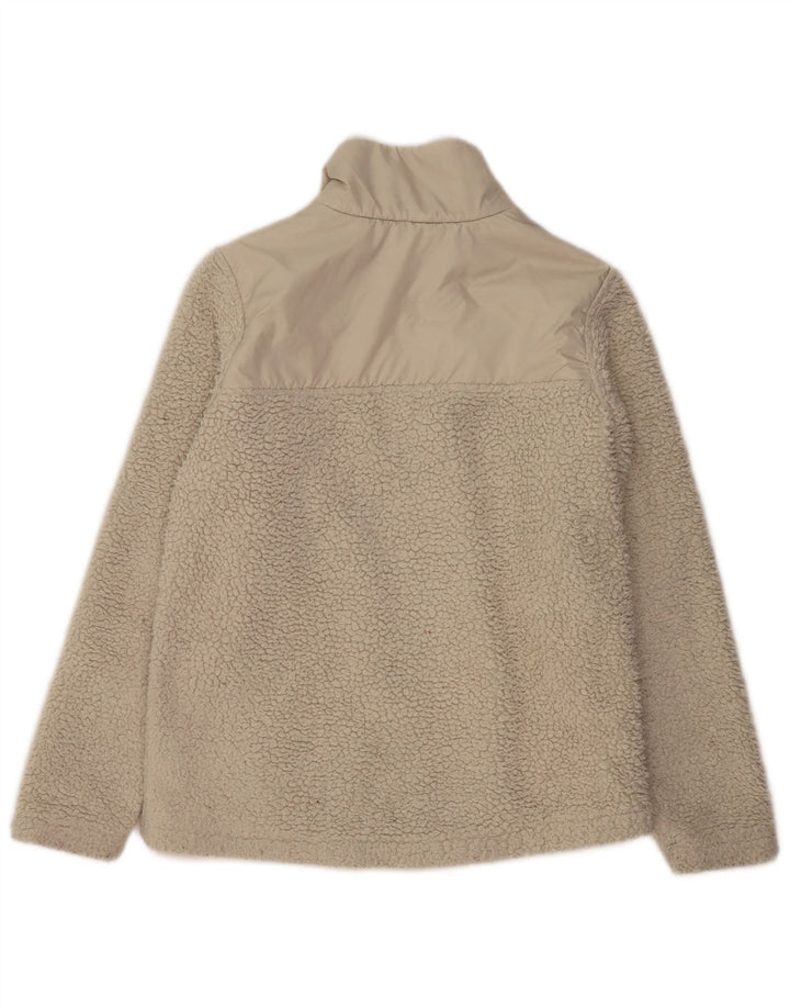 COLUMBIA Veste Polaire Femme UK 14 Polyester Beige Moyen