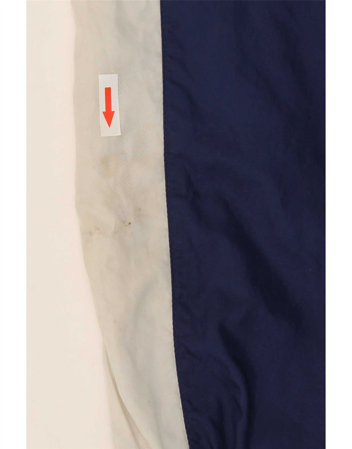 Nike Mens Tracksuit Trousers Joggers Medium Navy Blue Colourblock