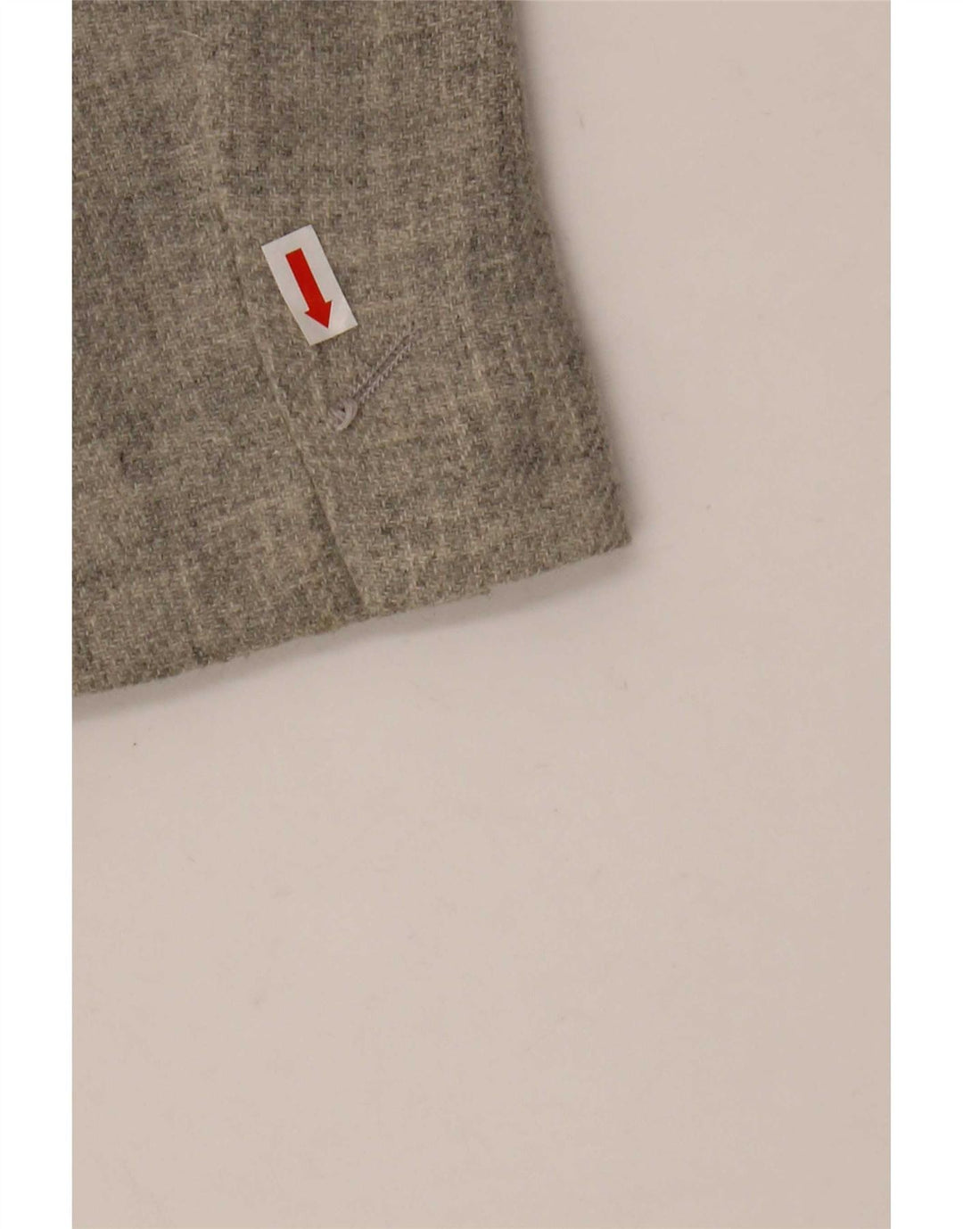 Massimo Dutti Womens 1 Button Blazer Jacket EU 38 Small Grey Wool