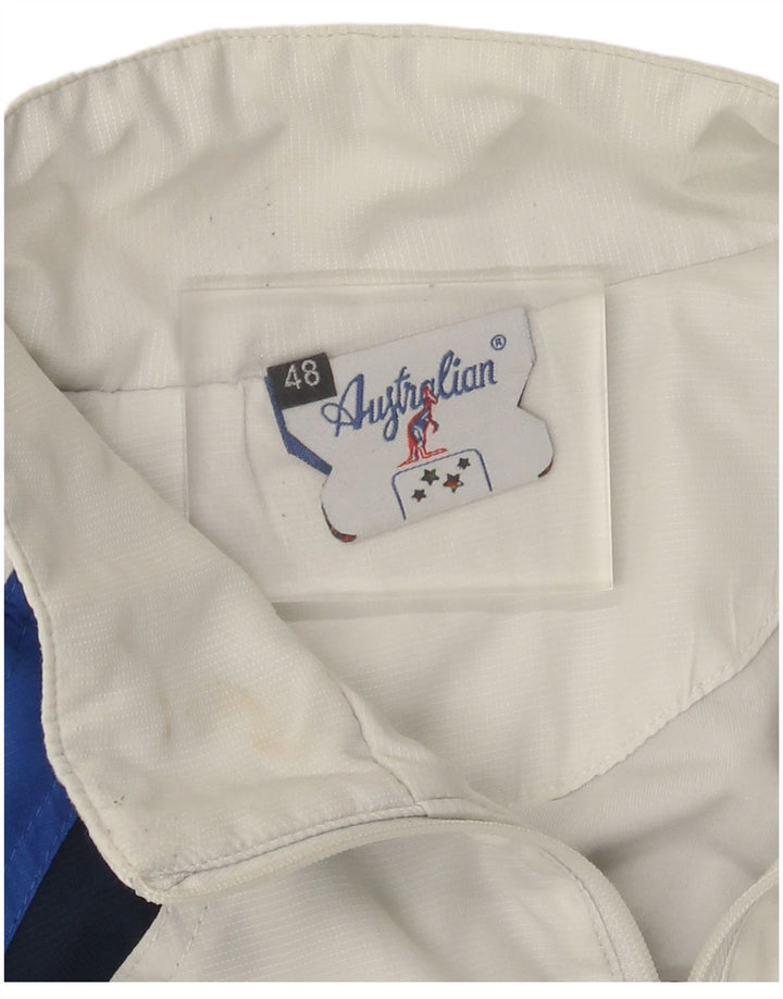 AUSTRALIAN L'ALPINA Træningsdragt til mænd Topjakke IT 48 Medium White