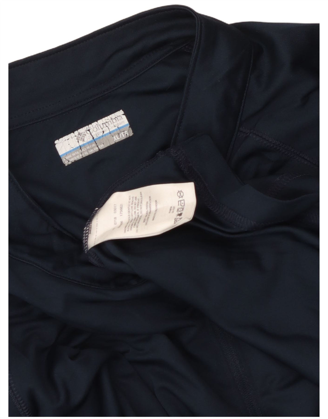 Columbia Herre Omni-Shade Grafisk Pullover Træningsdragt Top XL Navy Blue