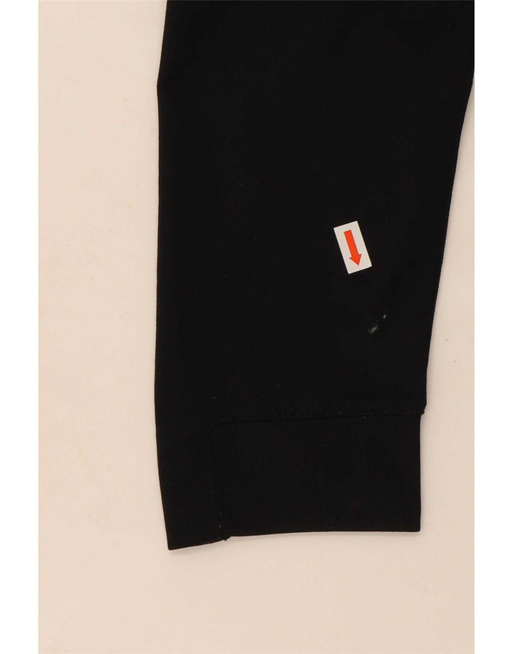 Nike Mens Dri Fit Tracksuit Top Jacket Small Black Colourblock Polyester