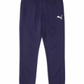 PUMA Mens Tracksuit Trousers Joggers Large  Navy Blue Polyester