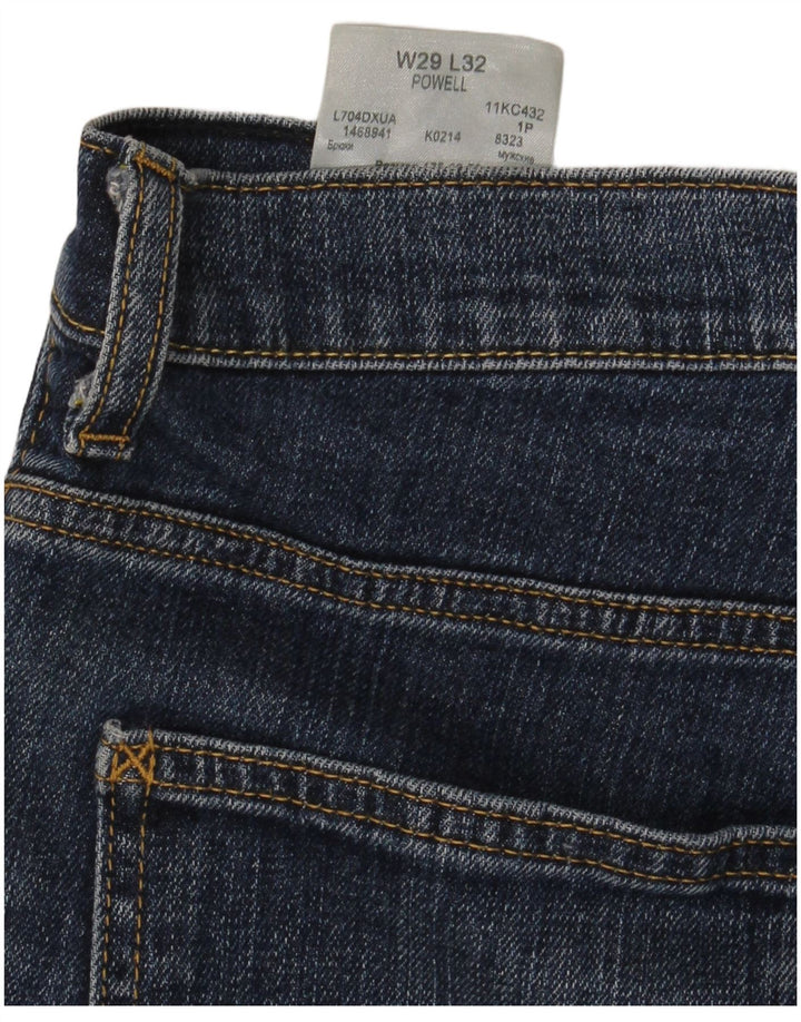 Lee Mens Powell Straight Jeans W29 L30 Blue Cotton