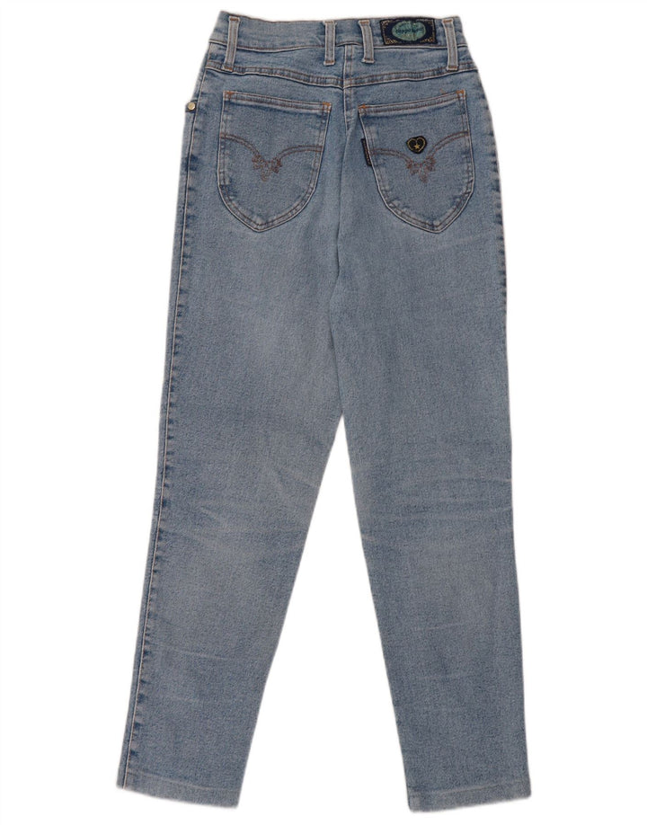 Cappopera Womens Slim Jeans W26 L25 Blue Cotton