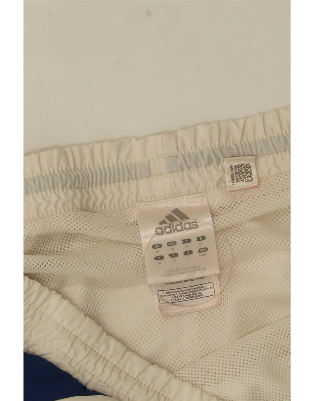 Adidas Mens Sport Shorts Medium White Colourblock Polyester