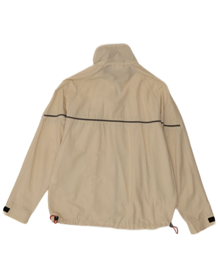 Asics Mens Utility Jacket UK 38 Medium Beige Cotton