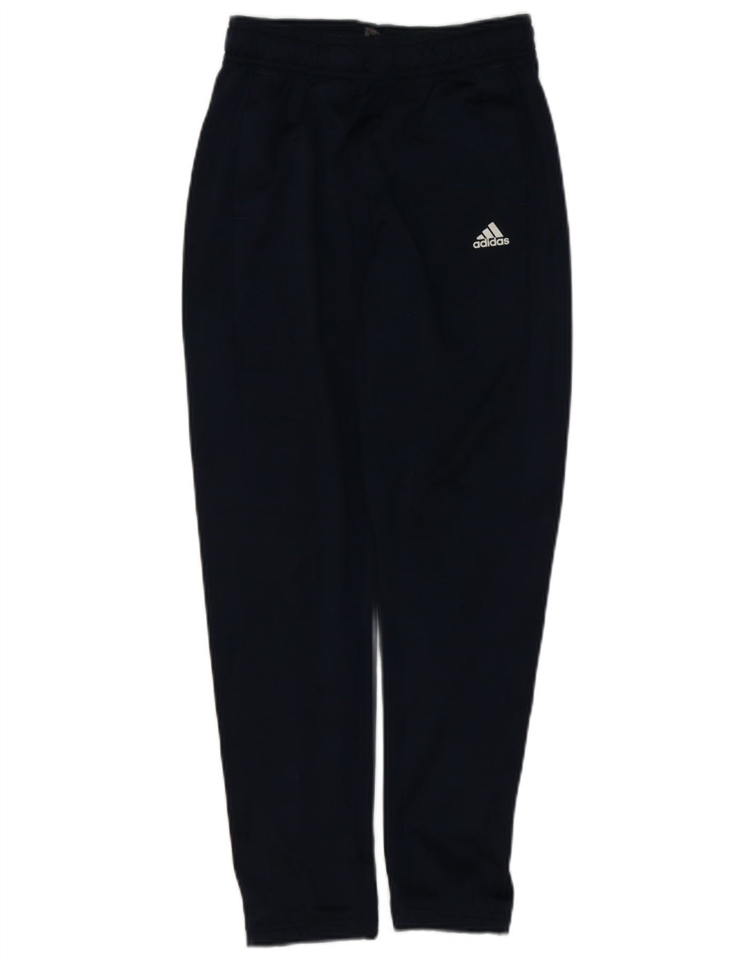 ADIDAS Boys Tracksuit Trousers 11-12 Years  Navy Blue Polyester