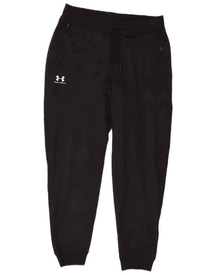 Under Armour Mens Tracksuit Trousers Joggers Large Black