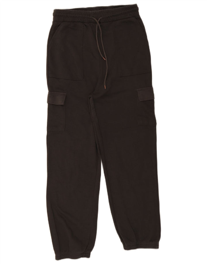 Zara Mens Cargo Tracksuit Trousers Joggers XL  Grey