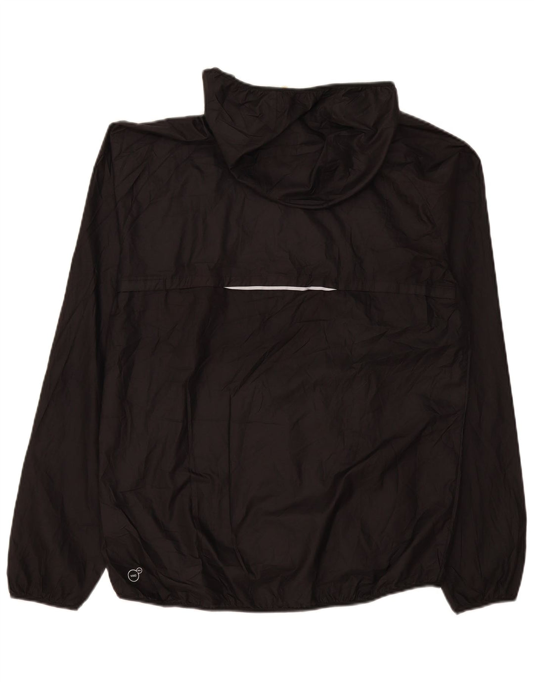 Puma Veste de pluie à capuche pour femme UK 16 Large Noir Polyester