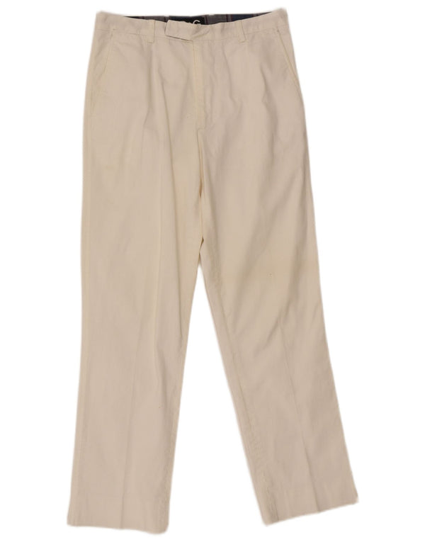 Dolce & Gabbana Pantalón De Traje Recto W30 L27 Blanco