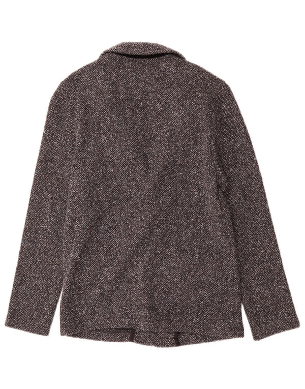 Zara Jaqueta blazer feminina com 2 botões 9-10 anos cinza manchada