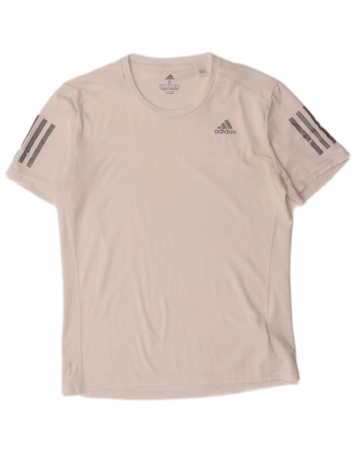 Ανδρικό T-Shirt Adidas Top Small White Polyester