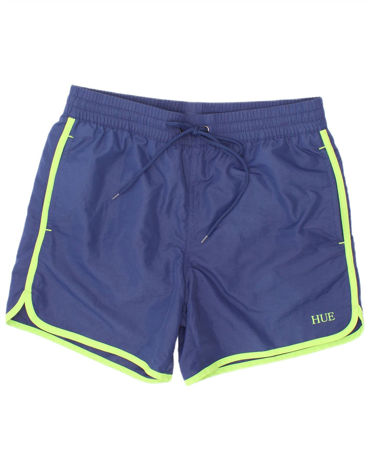 HUE Badeshorts til drenge 11-12 år Marineblå polyester