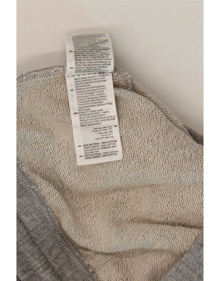 Adidas Mens Cargo Sport Shorts Large  Grey Cotton