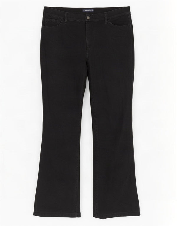 Jeans bootcut da donna Cerruti 1881 W32 L29 cotone blu navy