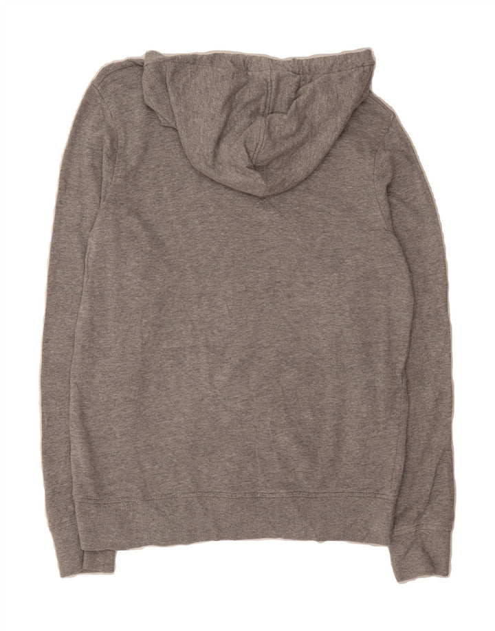 JACK & JONES Mens Graphic Hoodie Jumper Large Grey Cotton Vintage Jack & Jones and Second-Hand Jack & Jones from Messina Hembry 