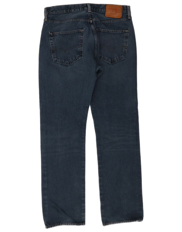 Levi's férfi 501 egyenes farmer W32 L32 kék pamut