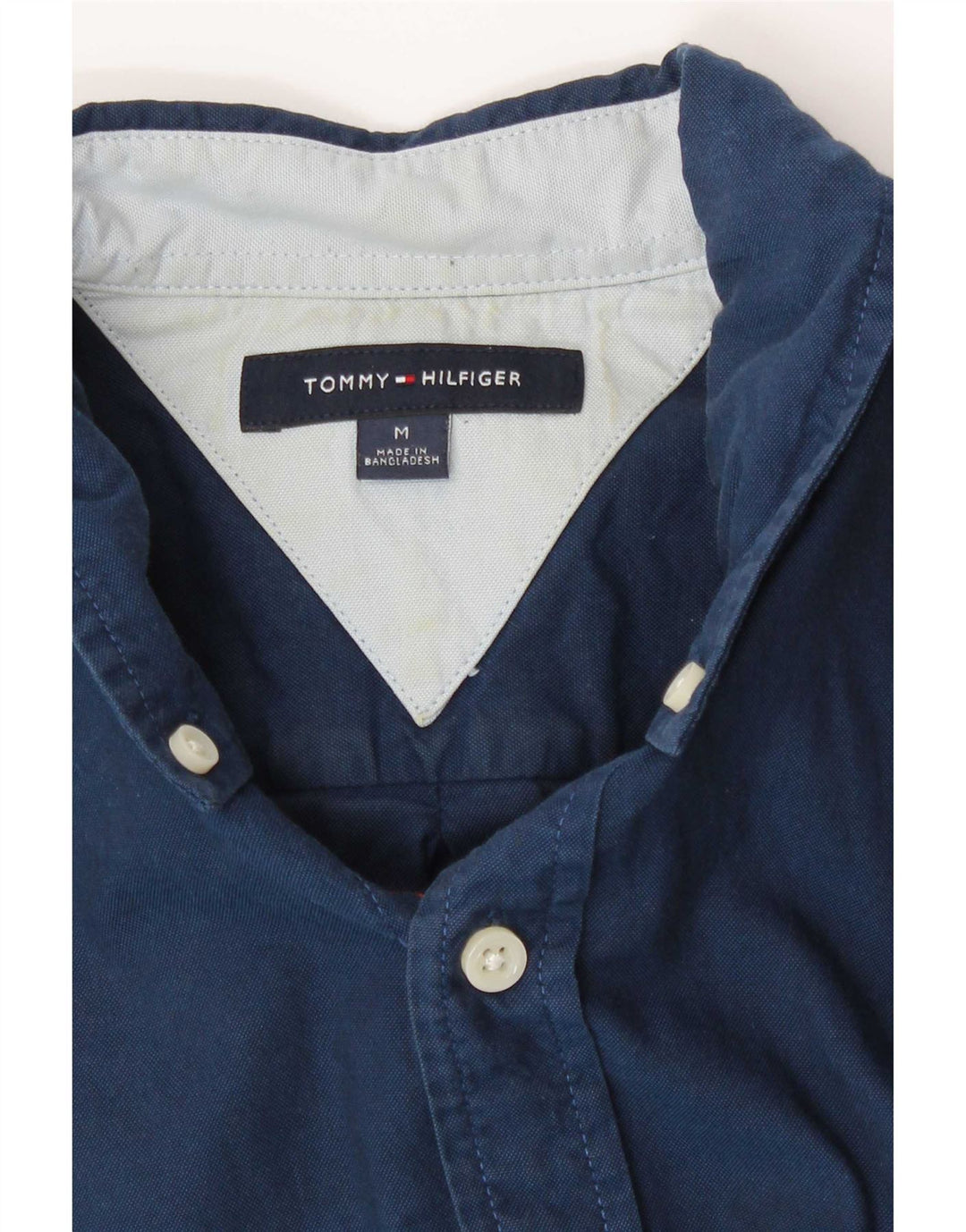 Tommy Hilfiger Mens Shirt Medium Navy Blue
