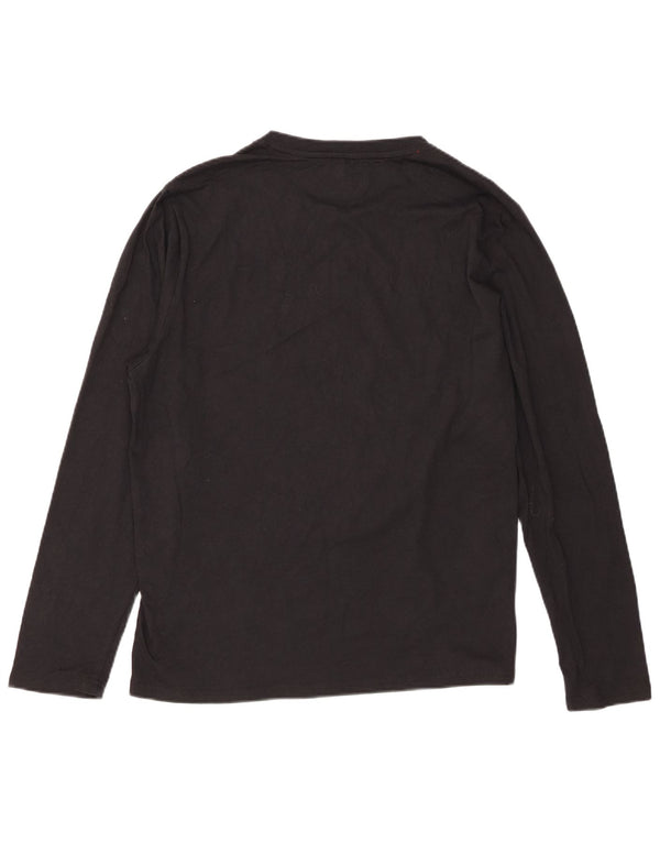 Chaps Haut Graphique Homme Manches Longues XL Noir Coton