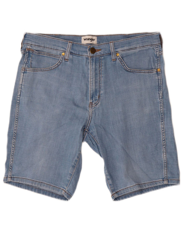 Wrangler Mens Denim Shorts W32 Medium Blue Cotton