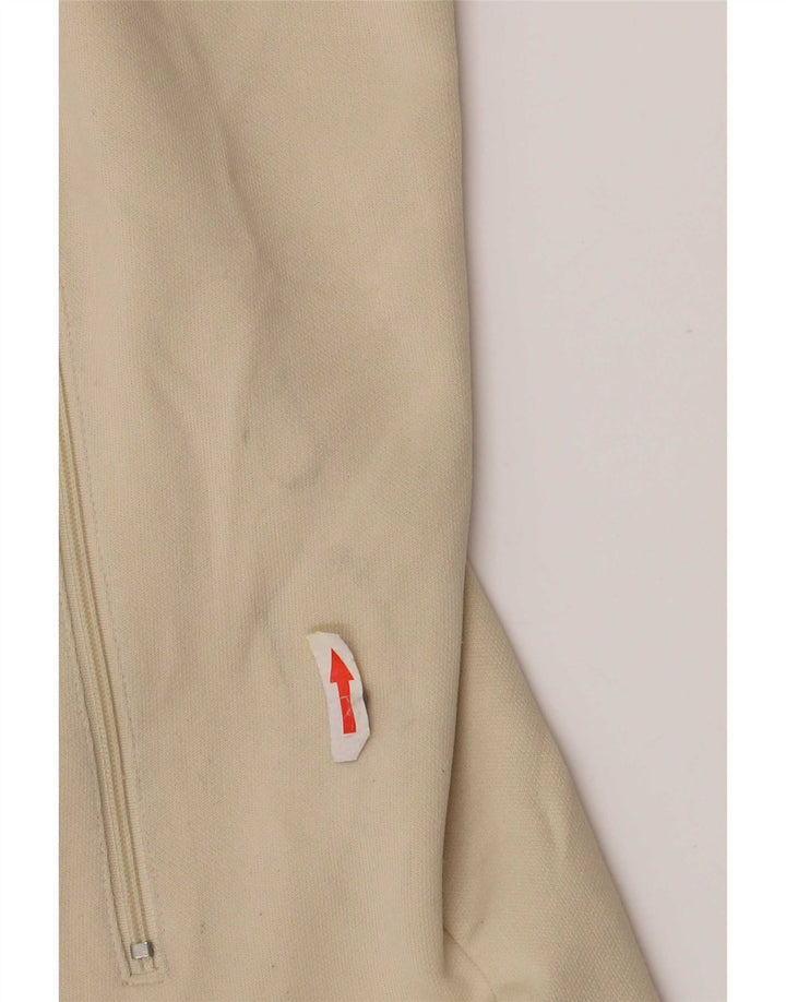 Giacca da tuta da uomo Puma Large Beige Colourblock in poliestere