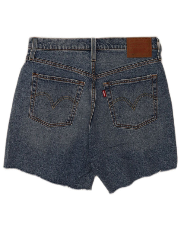 Levi's Womens 501 denimshorts W28 Medium Blue Bomuld