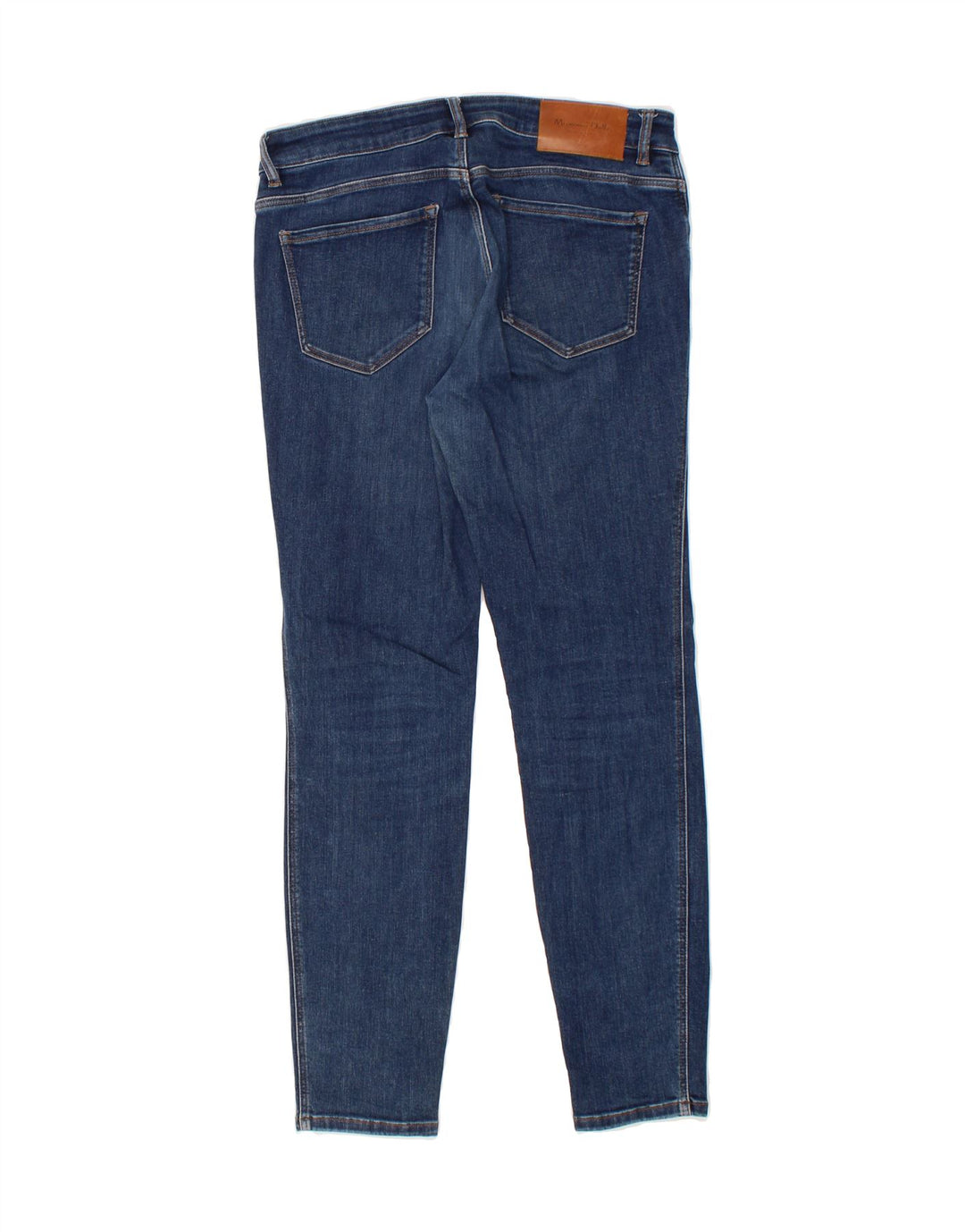 MASSIMO DUTTI Womens Slim Jeans W32 L29 Navy Blue Vintage Massimo Dutti and Second-Hand Massimo Dutti from Messina Hembry 