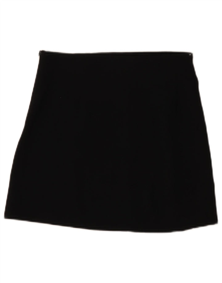 Zara Womens Mini Skirt XL W32 Black