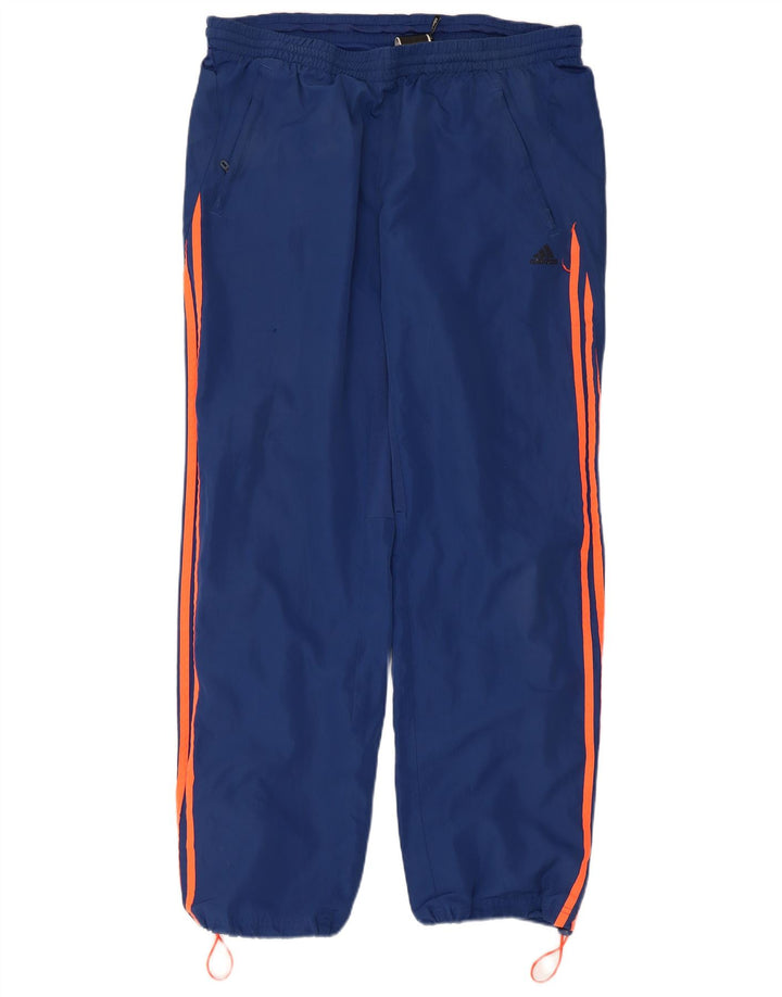 Adidas Mens Climacool Tracksuit Trousers Joggers Large Blue Polyester