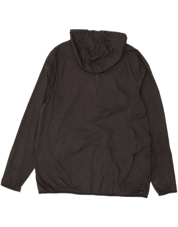 Russell Athletic Mens Training Fit Hooded Rain Jacket UK 42/44 Large Black