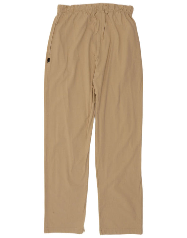 Asics Mens Tracksuit Trousers Large Beige Cotton