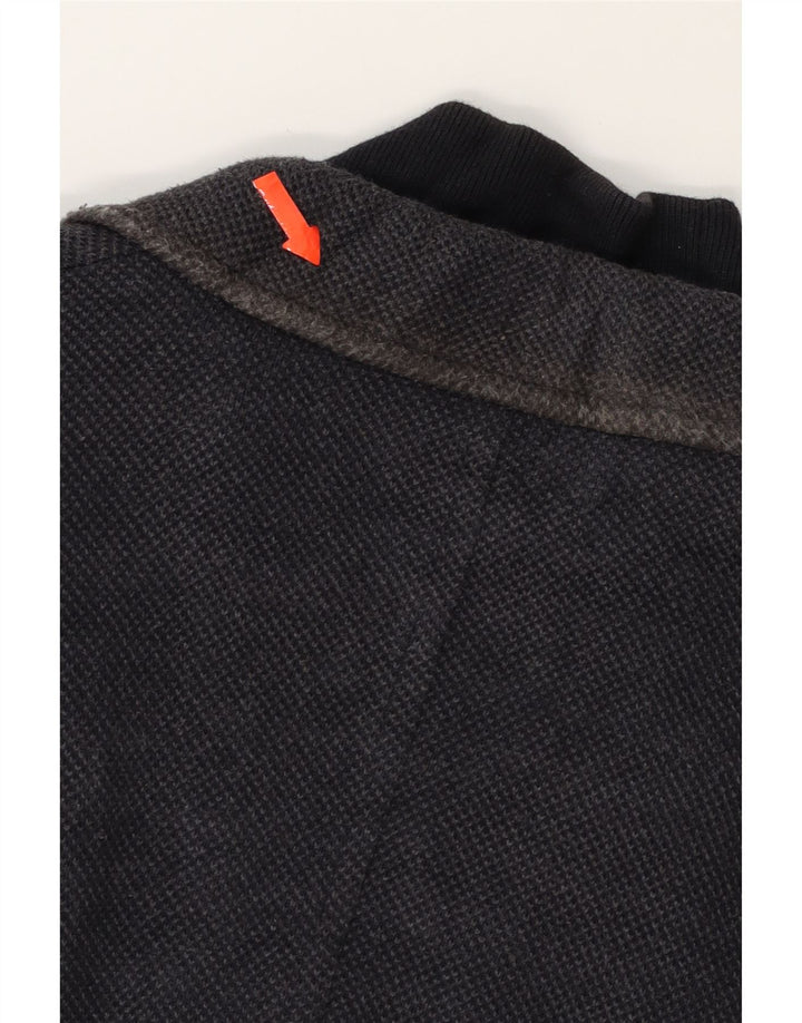 TED BAKER Mens 3 Button Blazer Jacket Size 5 XL Navy Blue Colourblock Vintage Ted Baker and Second-Hand Ted Baker from Messina Hembry 