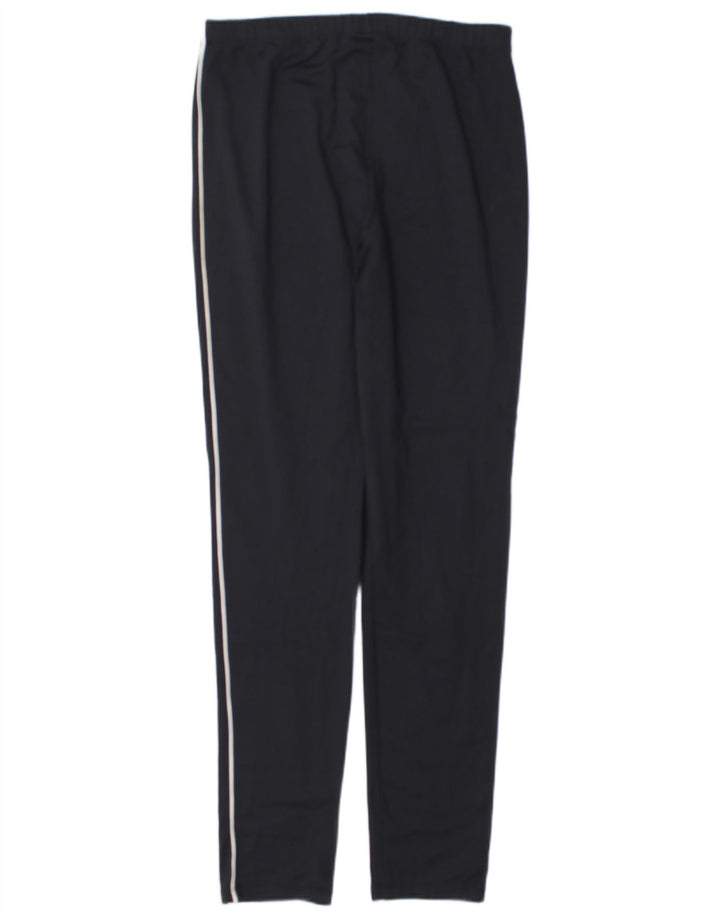 Marks & Spencer Womens Leggings UK 14 Medium Black Polyamide