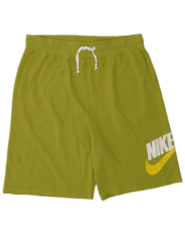 Shorts esportivos gráficos masculinos Nike XL algodão verde