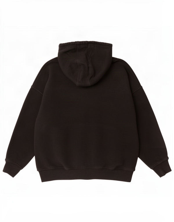 Pulover supradimensionat pentru femei Adidas UK 6 XS bumbac negru