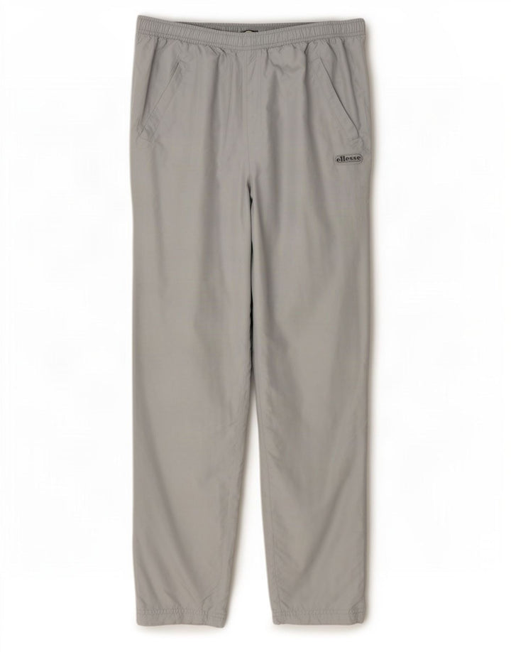 Ellesse Womens Træningsdragt Bukser UK 12 Medium Grey Polyester