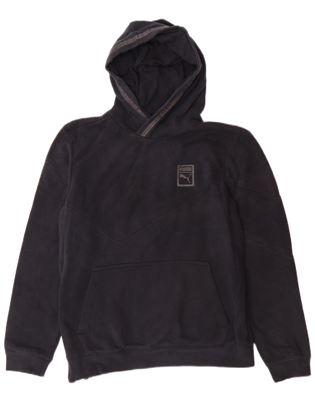 PUMA Mens Hoodie Jumper Small Black