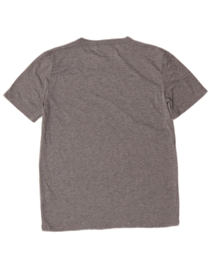 EDDIE BAUER Boys Graphic T-Shirt Top 14-15 Years Large  Grey Polyester