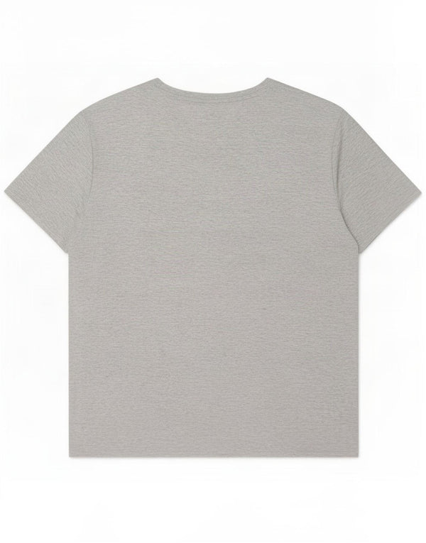 Lee Womens Graphic T-Shirt Top UK 20 2XL Graue Baumwolle