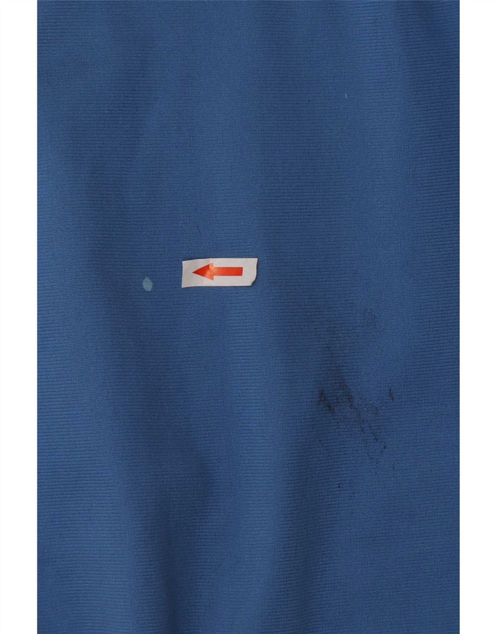 Reebok Pantalon De Survêtement Homme Large Bleu Colorblock Polyester