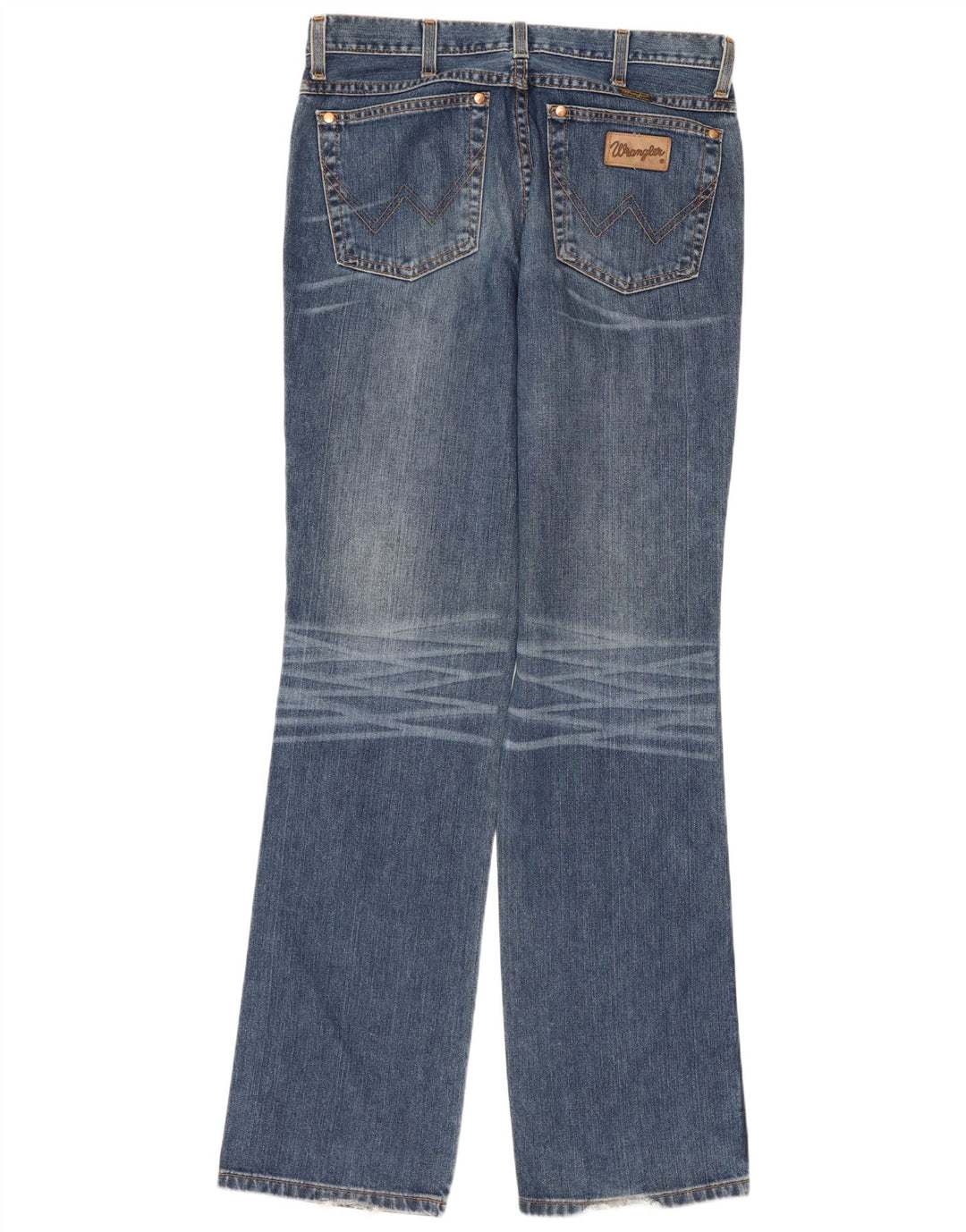 Wrangler Herren Evolution Straight Jeans W32 L34 Blaue Baumwolle