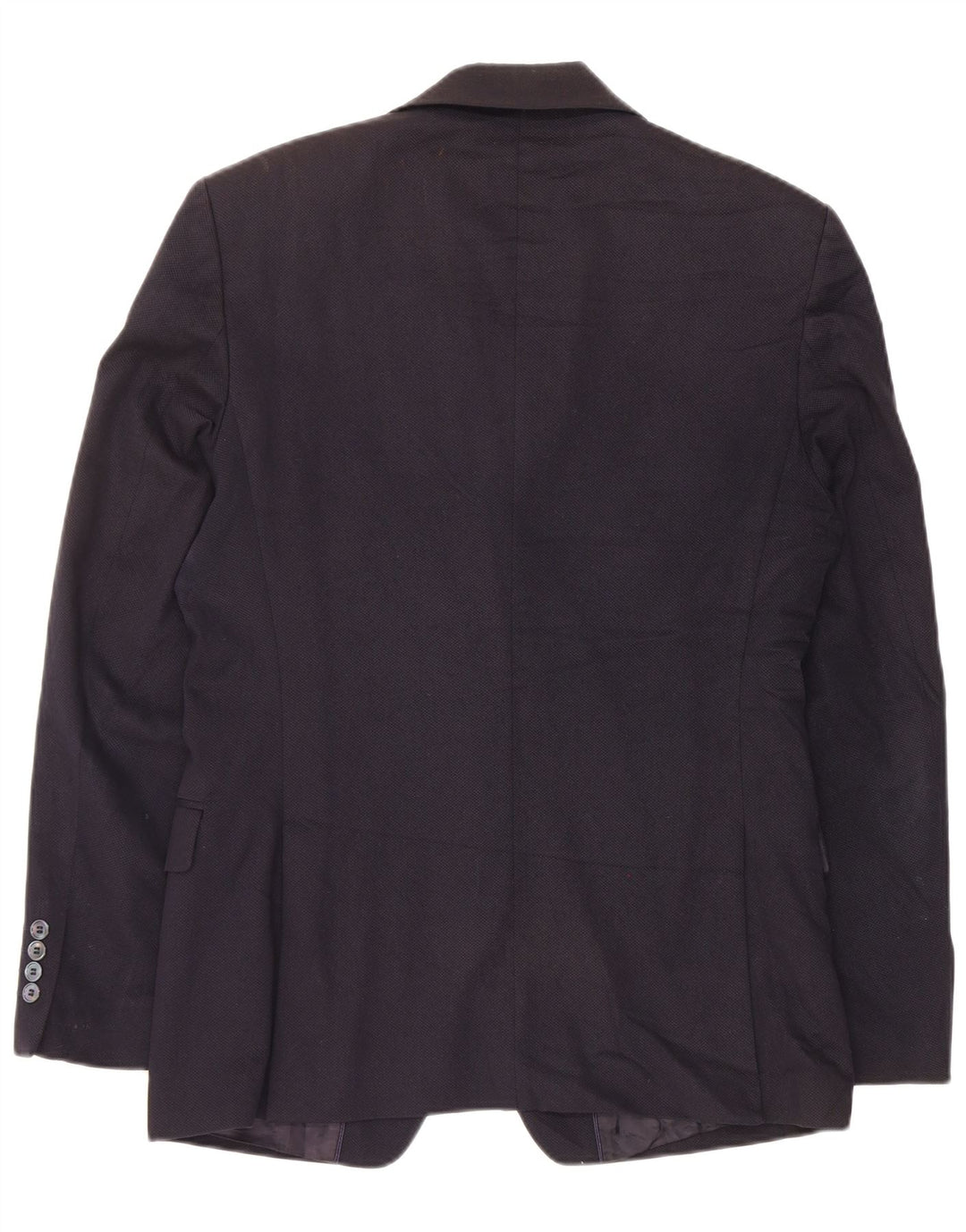 Zara Ανδρικό σακάκι μπλέιζερ με 2 κουμπιά EU 48 Medium Navy Blue Cotton