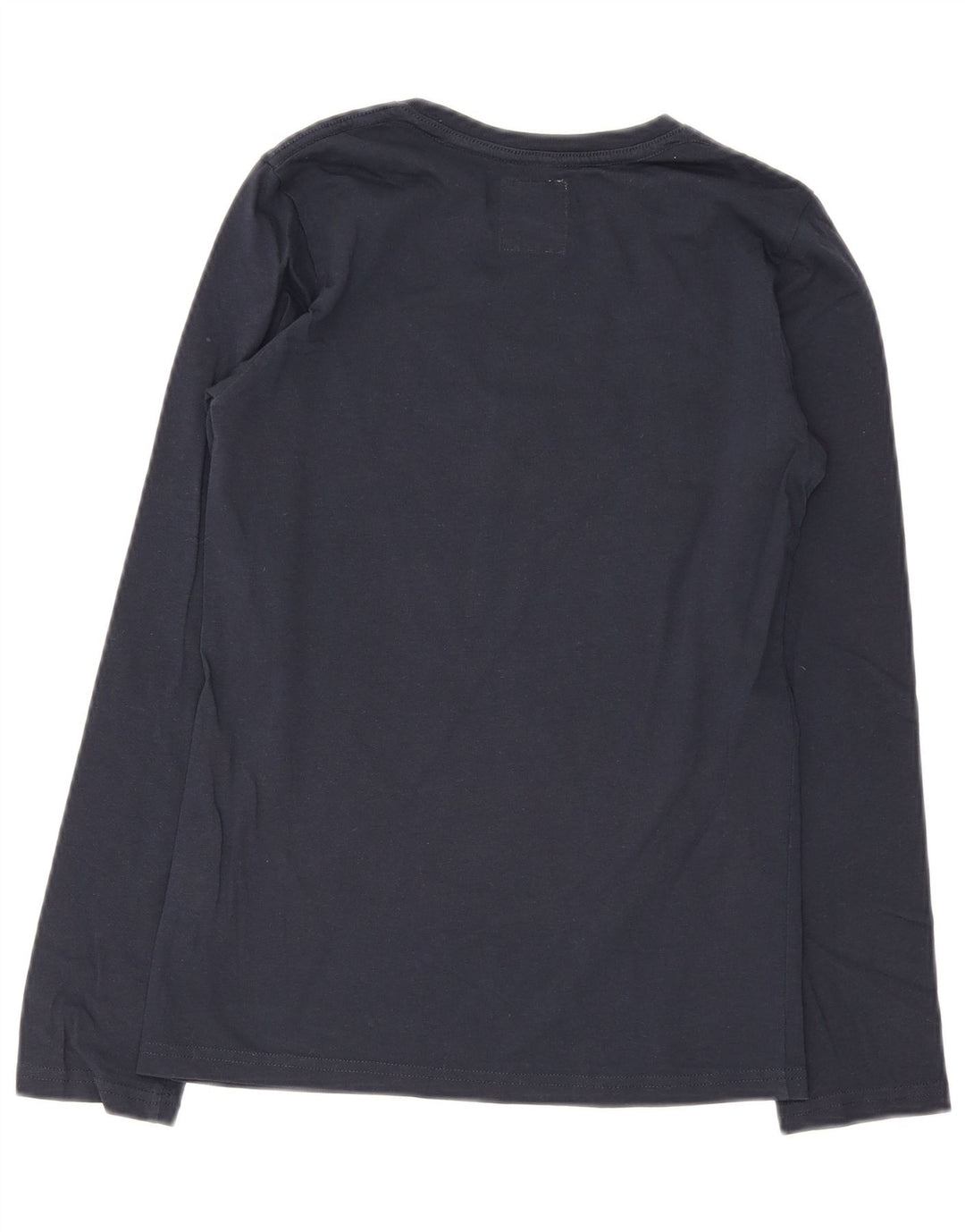 Levi's Boys Regular Graphic Top Long Sleeve 13-14 Years Navy Blue Cotton