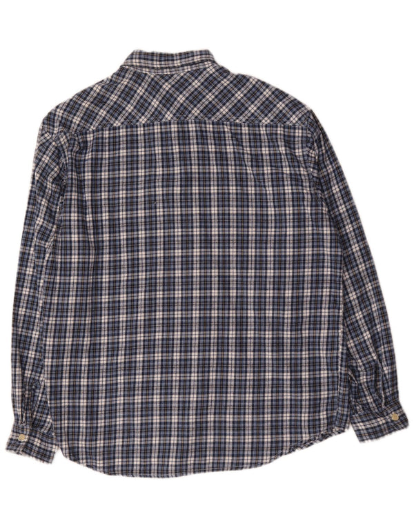 Cămașă de flanel pentru bărbați Levi's, cu carouri mari, albastre