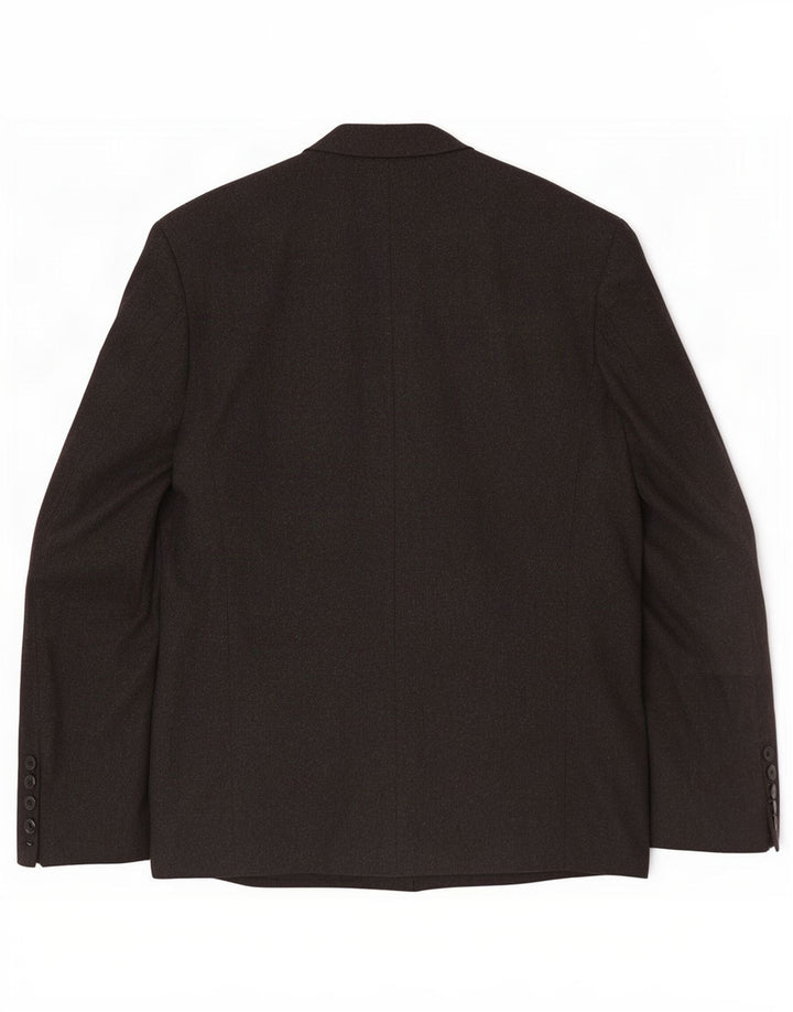 Van Gils Veste Blazer Double Boutonnage Homme UK 40 Grande Laine Grise