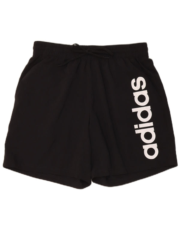 Męskie spodenki sportowe adidas Graphic XL, czarne, poliestrowe