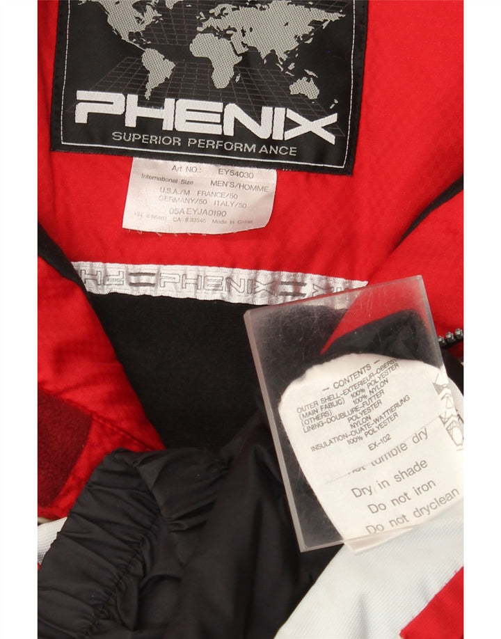 Phoenix Veste de Ski Homme IT 50 Large Rouge Colorblock Polyester